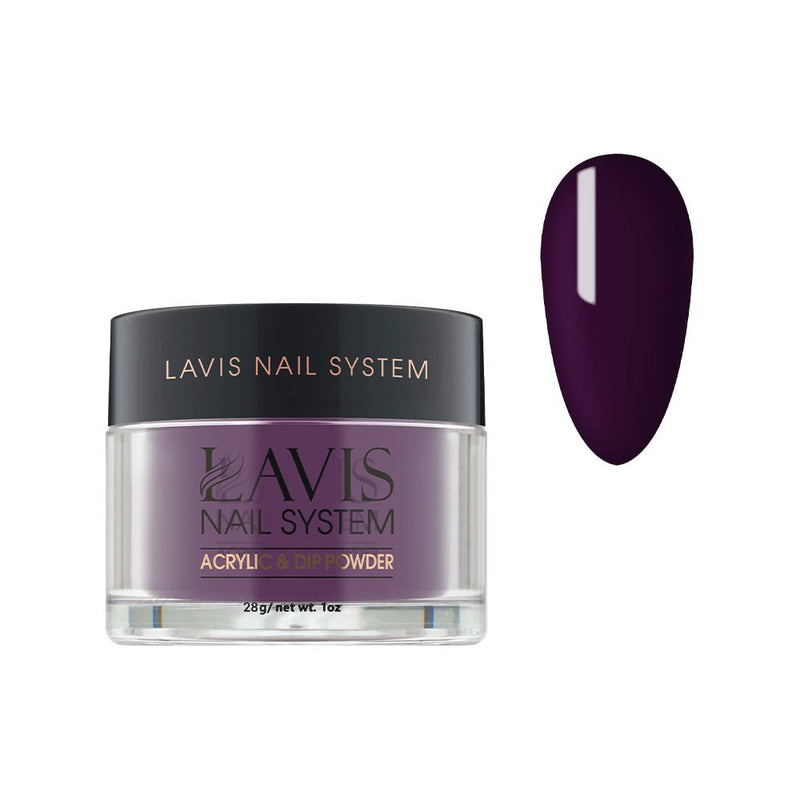 Lavis Acrylic Powder - 049 Royal Sugarplum - DTK Nail Supply