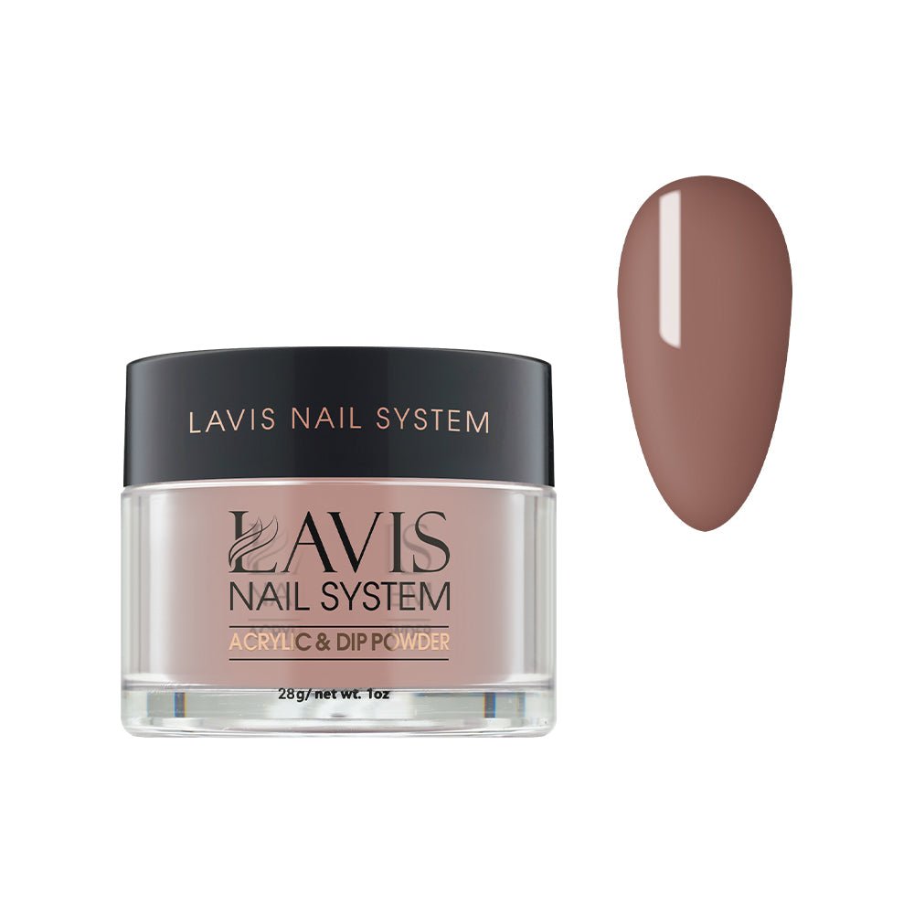 Lavis Acrylic Powder - 069 Cocoa Brown - DTK Nail Supply