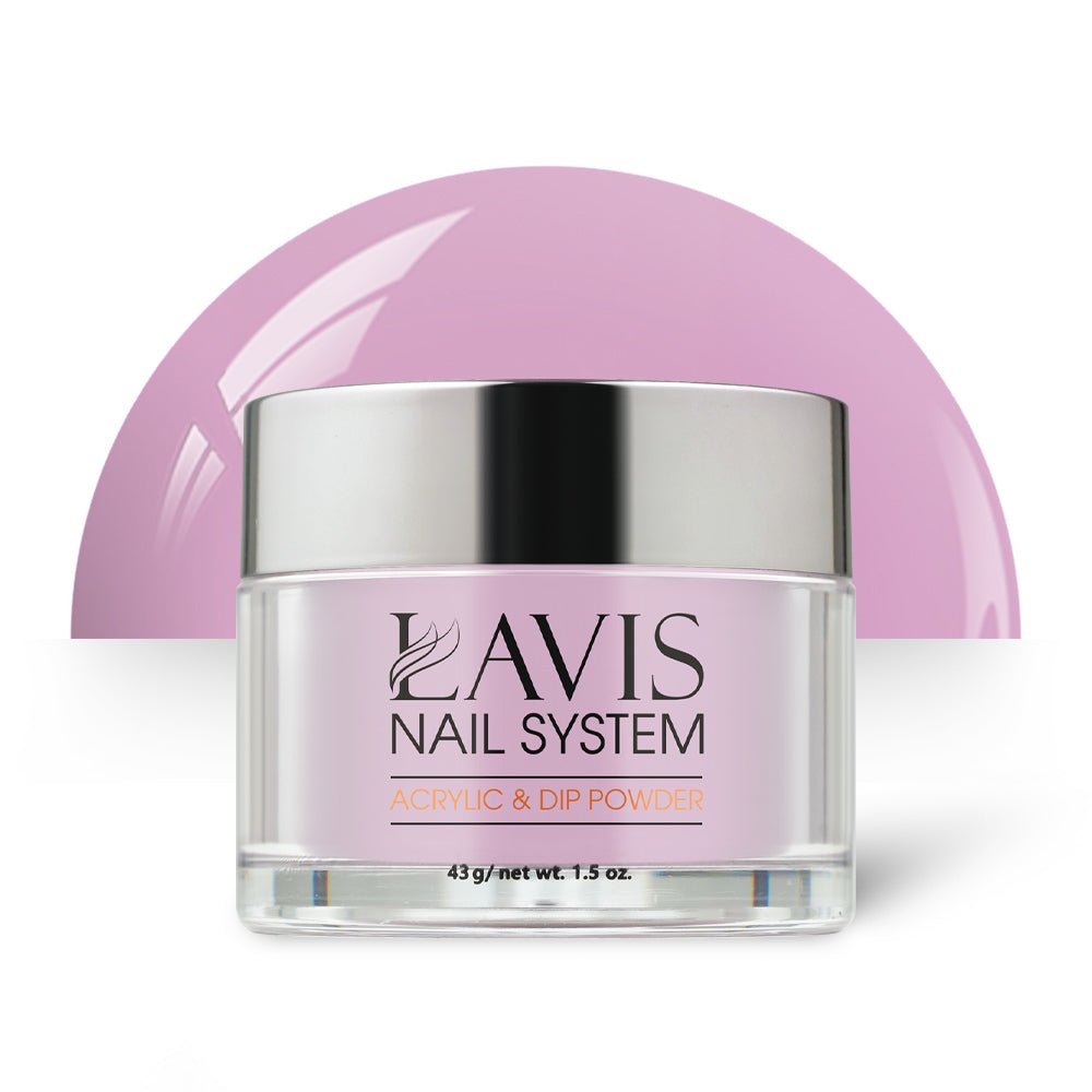 Lavis Acrylic Powder - 076 Taro Purple - DTK Nail Supply