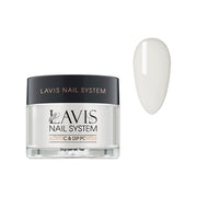 Lavis Acrylic Powder - 091 Why White? - DTK Nail Supply