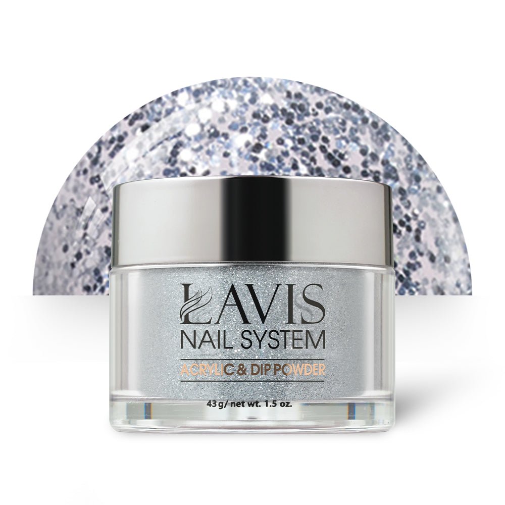 Lavis Acrylic Powder - 100 Ice Crystals - DTK Nail Supply