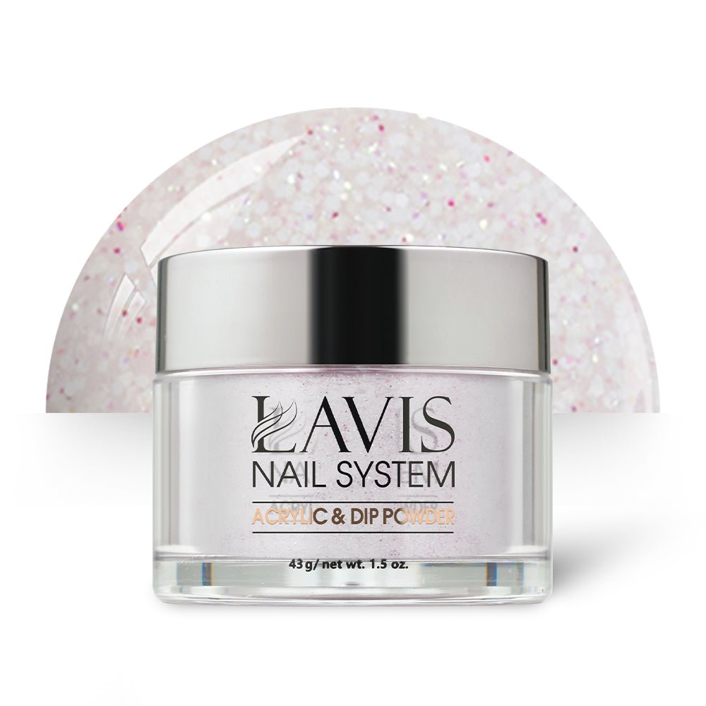 Lavis Acrylic Powder - 103 Taste of Glitter - DTK Nail Supply