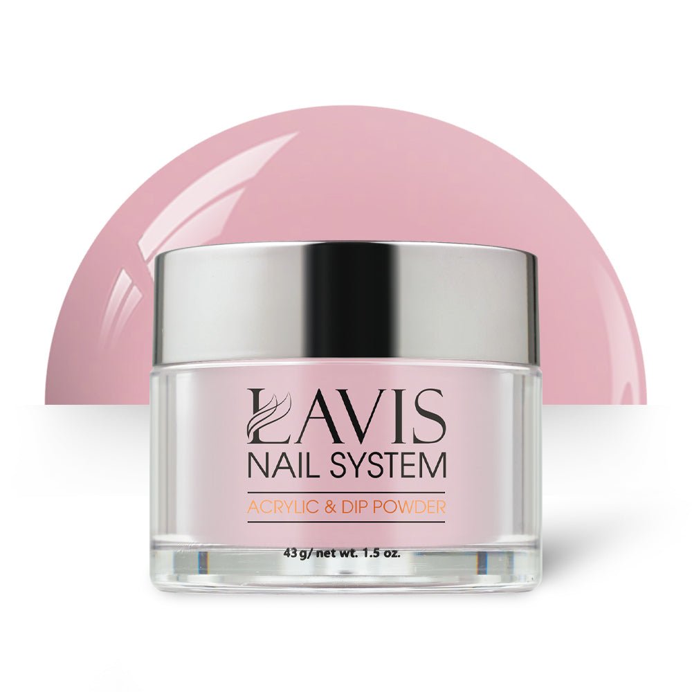 Lavis Acrylic Powder - 110 Bella Pink - DTK Nail Supply
