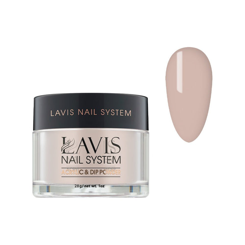 Lavis Acrylic Powder - 121 Simplify Beige - DTK Nail Supply
