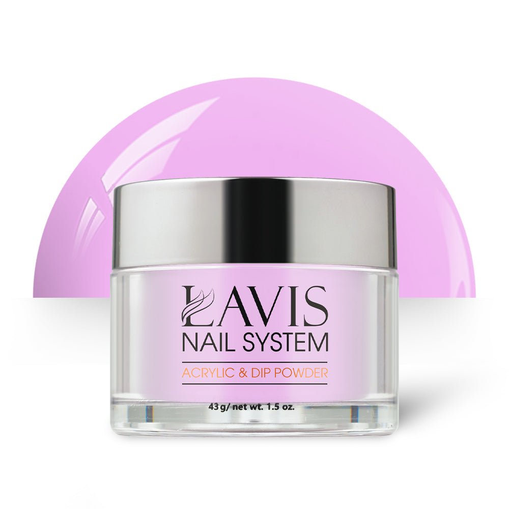 Lavis Acrylic Powder - 127 Euphoric Lilac - DTK Nail Supply