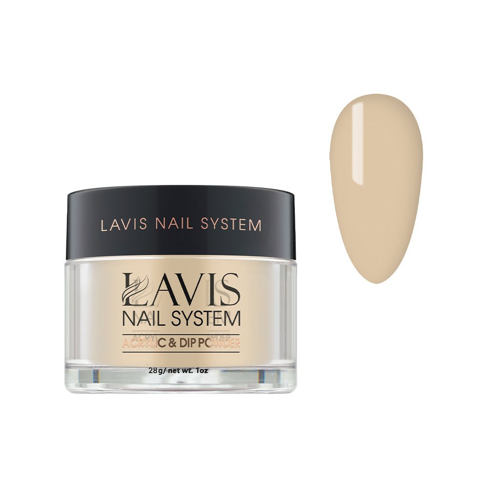 Lavis Acrylic Powder - 130 Sunbeam - Yellow Colors - DTK Nail Supply