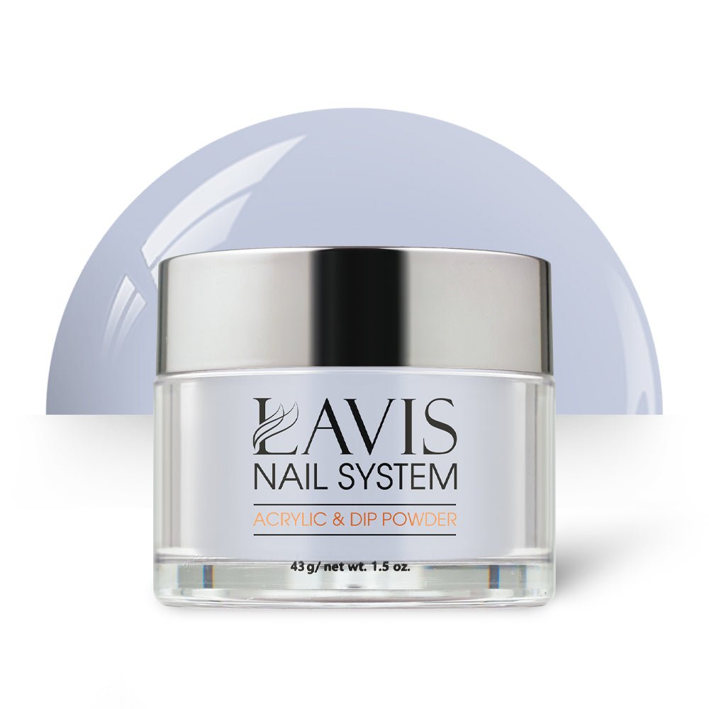 Lavis Acrylic Powder - 133 Whisper White - DTK Nail Supply