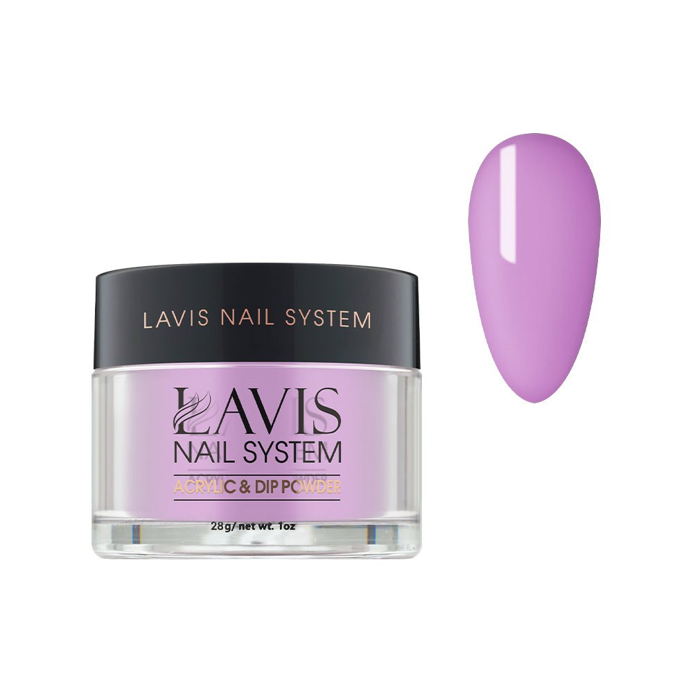 Lavis Acrylic Powder - 156 Novel Lilac - DTK Nail Supply