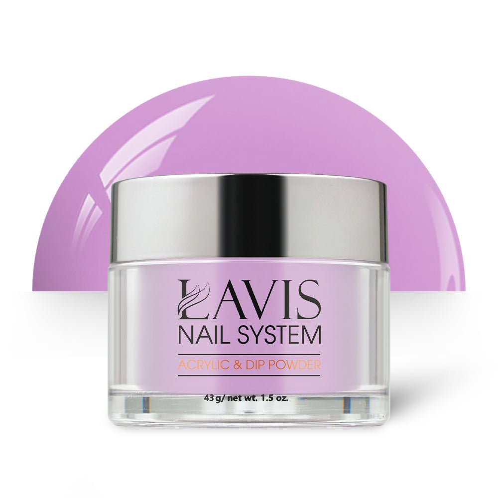 Lavis Acrylic Powder - 156 Novel Lilac - DTK Nail Supply