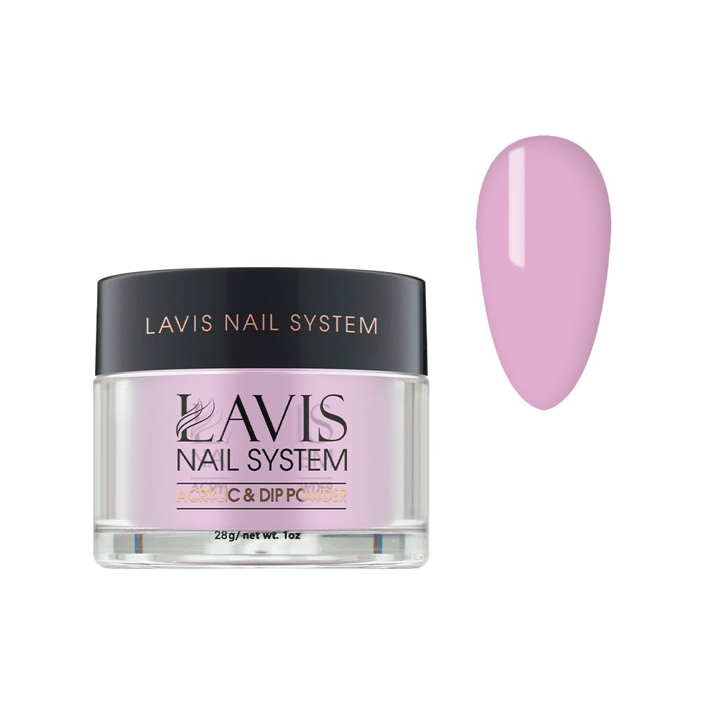 Lavis Acrylic Powder - 157 Vanity Pink - DTK Nail Supply