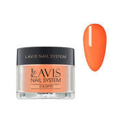 Lavis Acrylic Powder - 179 Knockout Orange - DTK Nail Supply