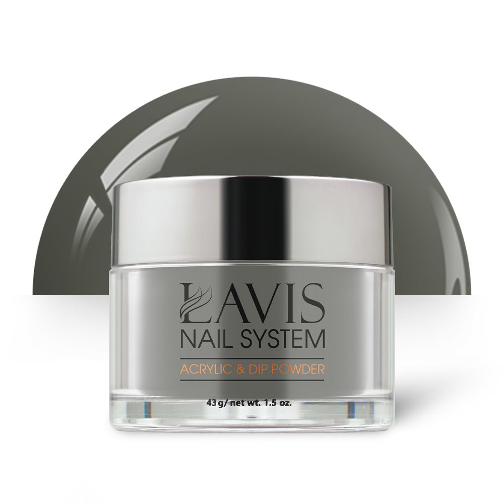 Lavis Acrylic Powder - 239 Attitude Gray - DTK Nail Supply