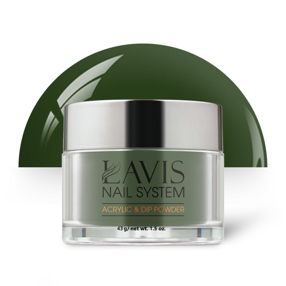 Lavis Acrylic Powder - 249 Russian Green - DTK Nail Supply