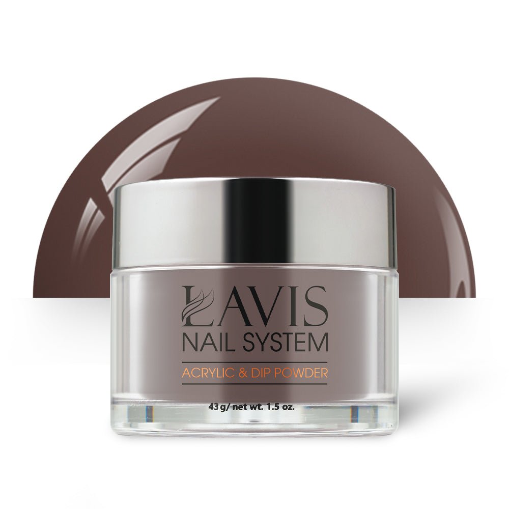 Lavis Acrylic Powder - 262 Cafe Noir - DTK Nail Supply