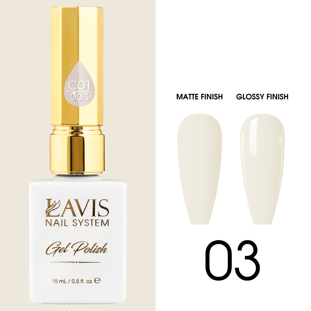 LAVIS C01 - 003 - Gel Polish 0.5 oz - Whimsical Collection - DTK Nail Supply