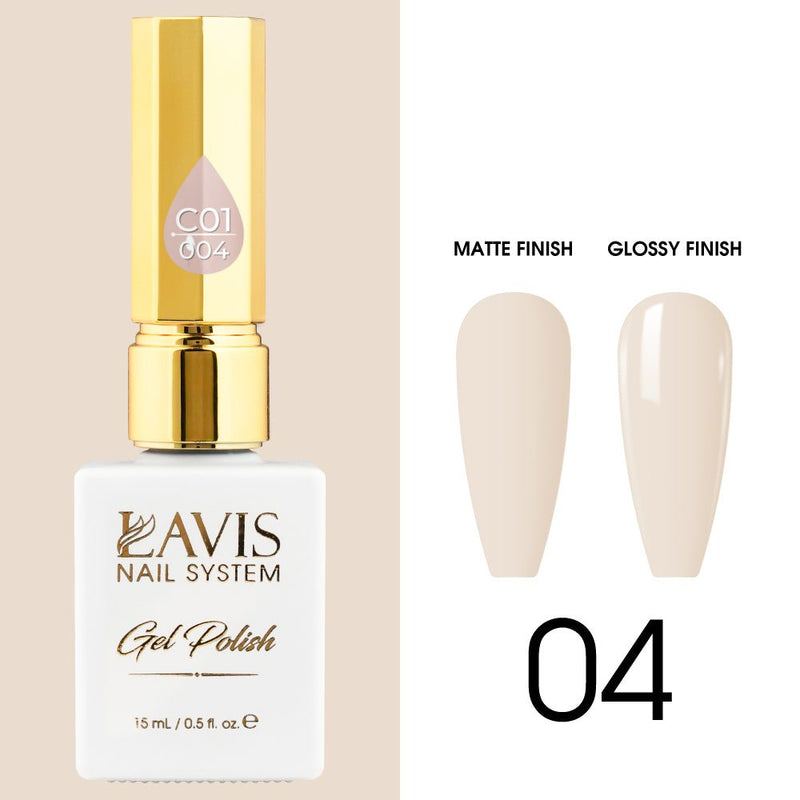 LAVIS C01 - 004 - Gel Polish 0.5 oz - Whimsical Collection - DTK Nail Supply