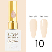 LAVIS C01 - 010 - Gel Polish 0.5 oz - Whimsical Collection - DTK Nail Supply