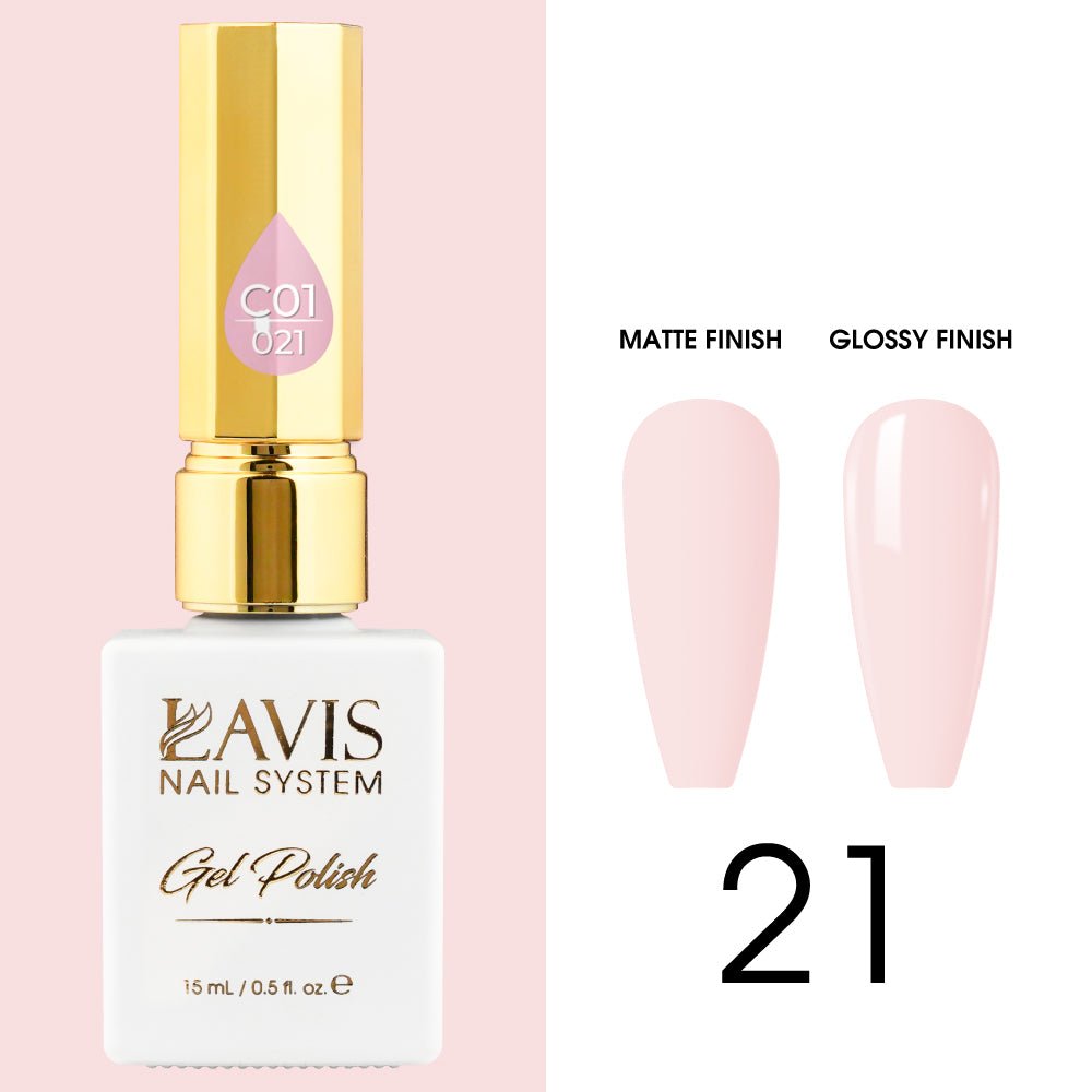 LAVIS C01 - 021 - Gel Polish 0.5 oz - Whimsical Collection - DTK Nail Supply