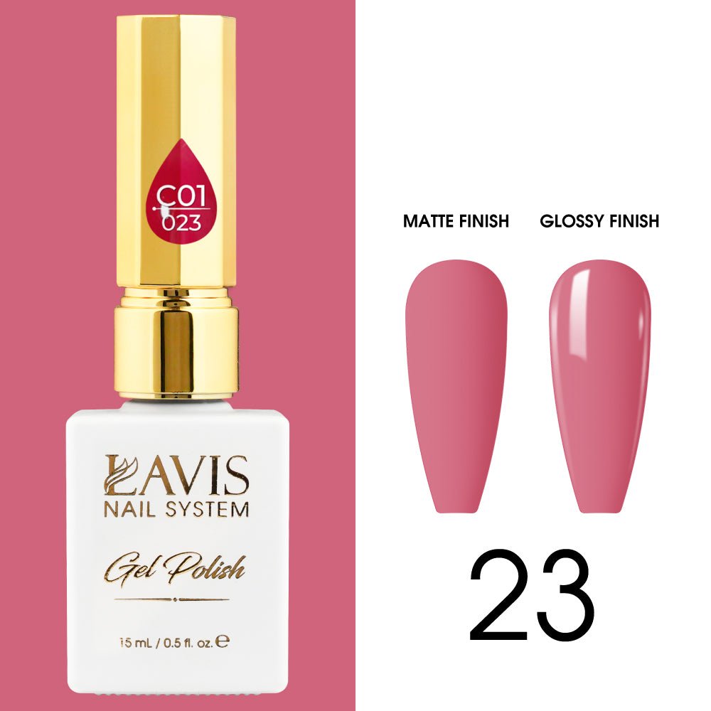 LAVIS C01 - 023 - Gel Polish 0.5 oz - Whimsical Collection - DTK Nail Supply