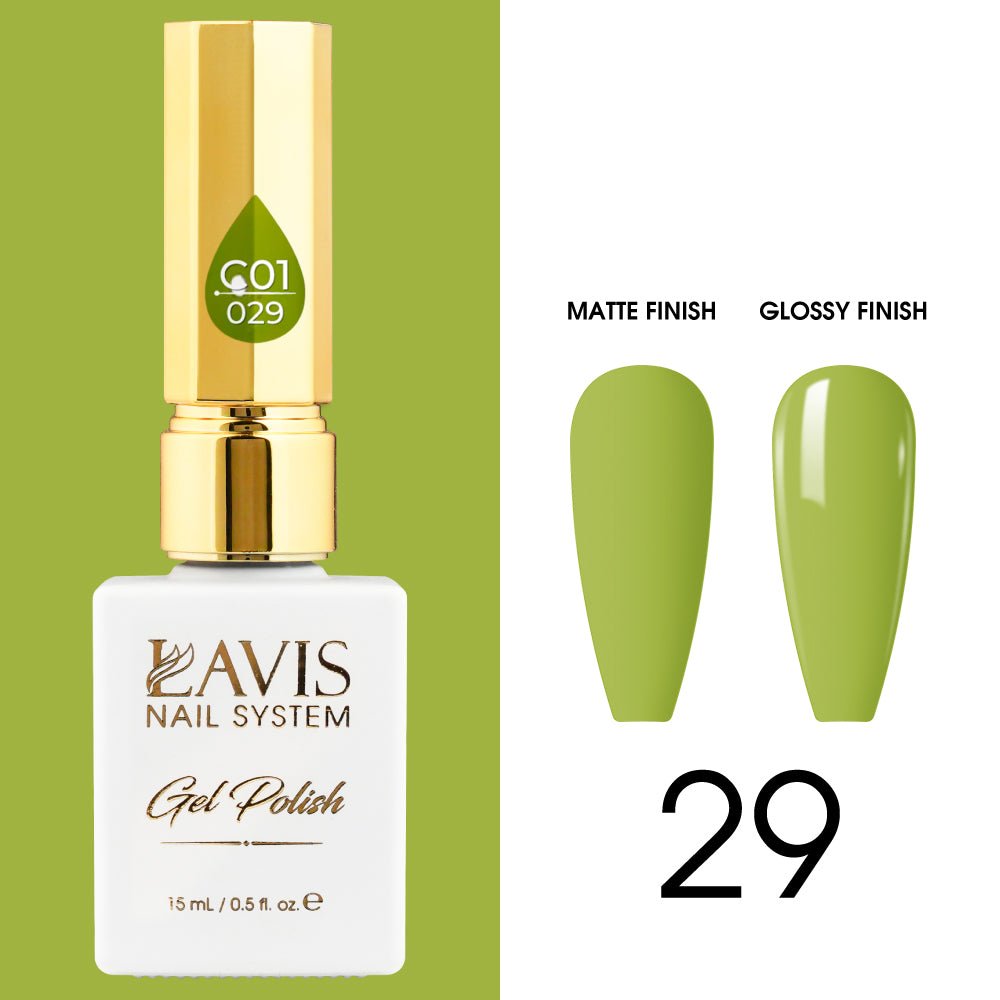 LAVIS C01 - 029 - Gel Polish 0.5 oz - Whimsical Collection - DTK Nail Supply