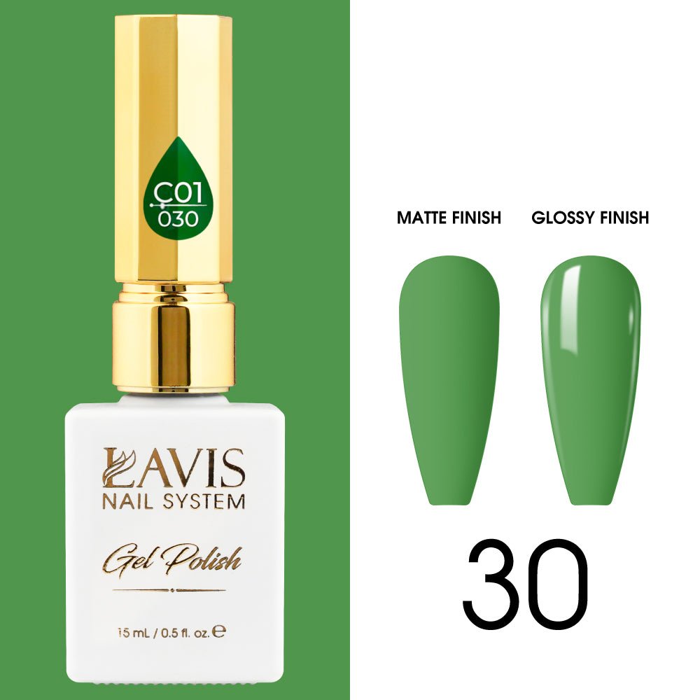 LAVIS C01 - 030 - Gel Polish 0.5 oz - Whimsical Collection - DTK Nail Supply