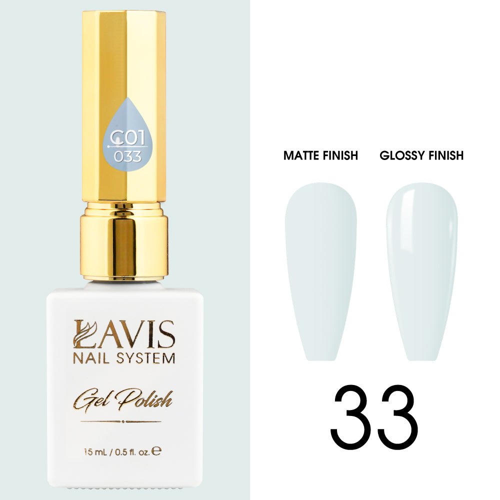 LAVIS C01 - 033 - Gel Polish 0.5 oz - Whimsical Collection - DTK Nail Supply