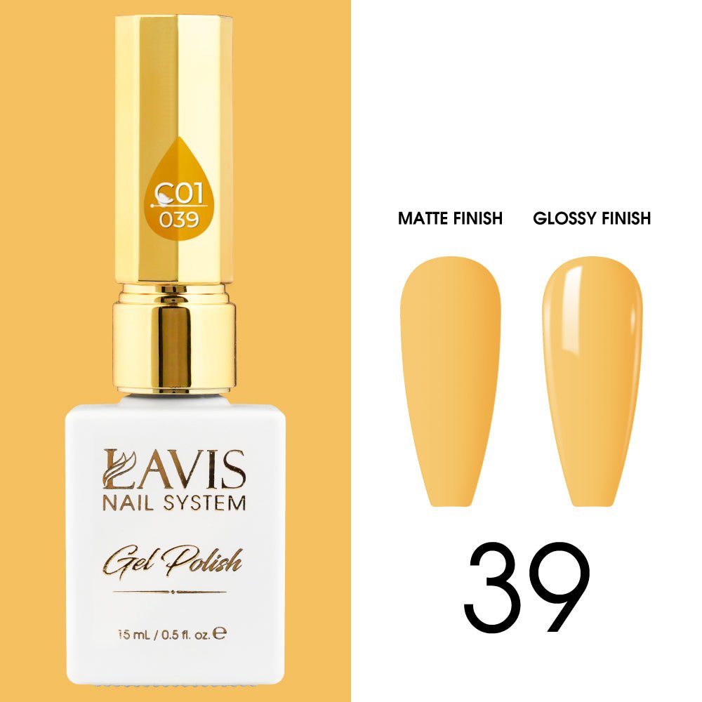 LAVIS C01 - 039 - Gel Polish 0.5 oz - Whimsical Collection - DTK Nail Supply