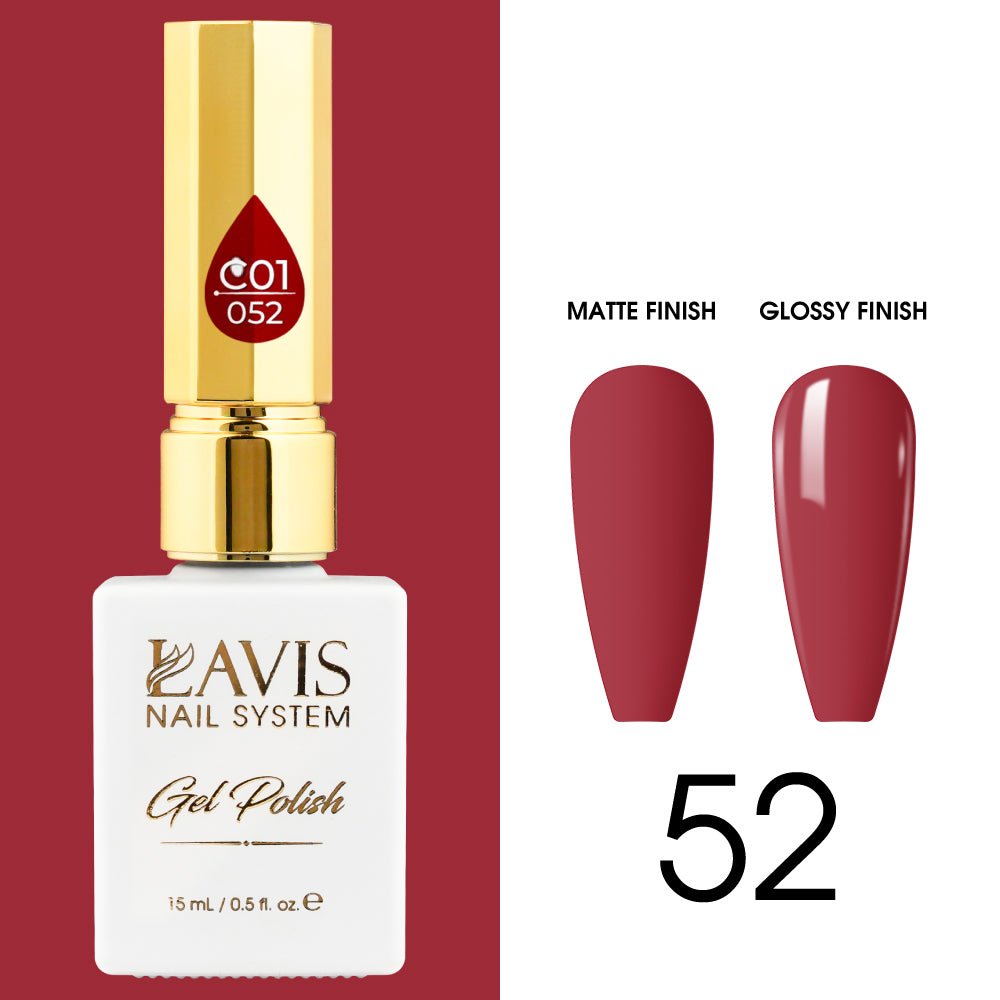 LAVIS C01 - 052 - Gel Polish 0.5 oz - Whimsical Collection - DTK Nail Supply
