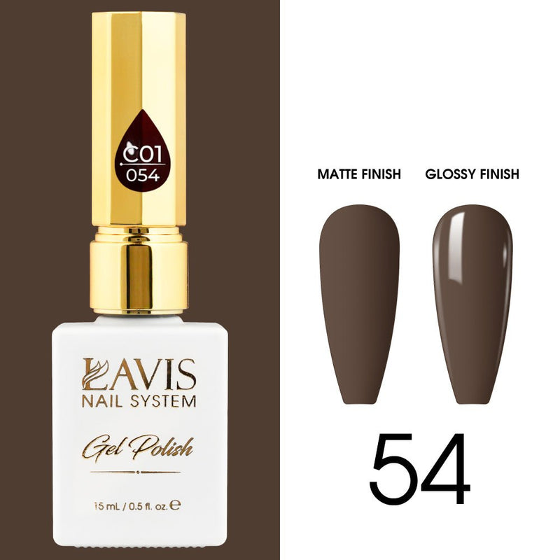LAVIS C01 - 054 - Gel Polish 0.5 oz - Whimsical Collection - DTK Nail Supply