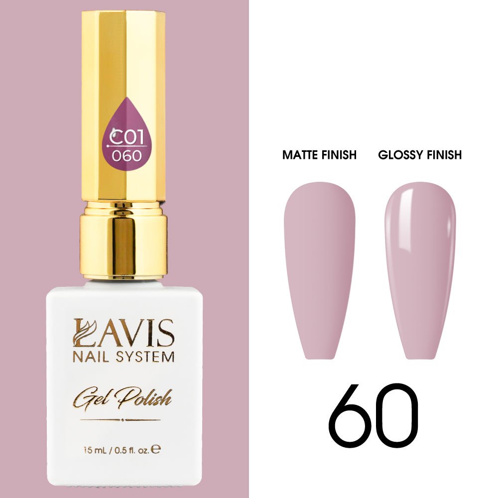 LAVIS C01 - 060 - Gel Polish 0.5 oz - Whimsical Collection - DTK Nail Supply