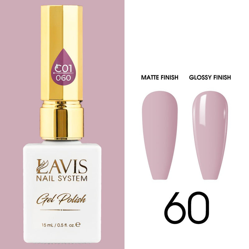LAVIS C01 - 060 - Gel Polish 0.5 oz - Whimsical Collection - DTK Nail Supply