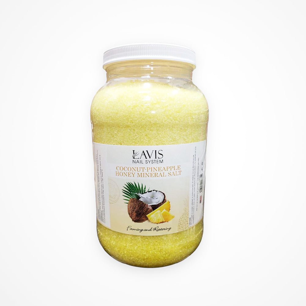 LAVIS - Coconut - Pineapple Honey Mineral Salt - 1Gallon - DTK Nail Supply
