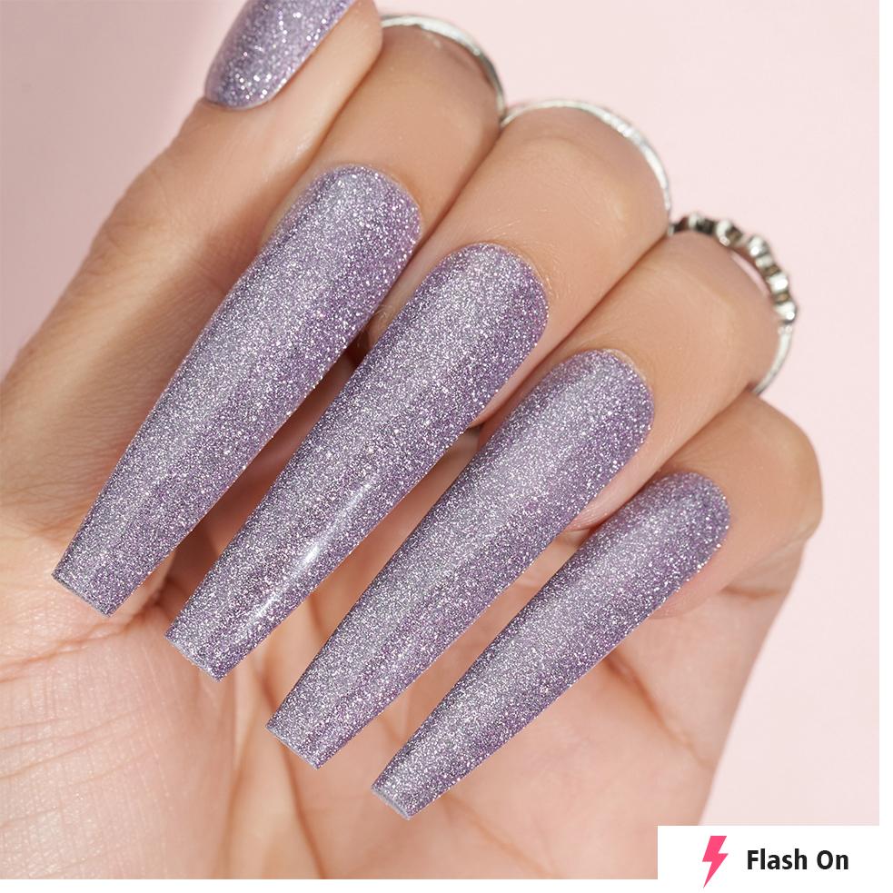 LAVIS Diamond Flash Glitter DF03 - Acrylic & Dip Powder 1.5 oz - DTK Nail Supply