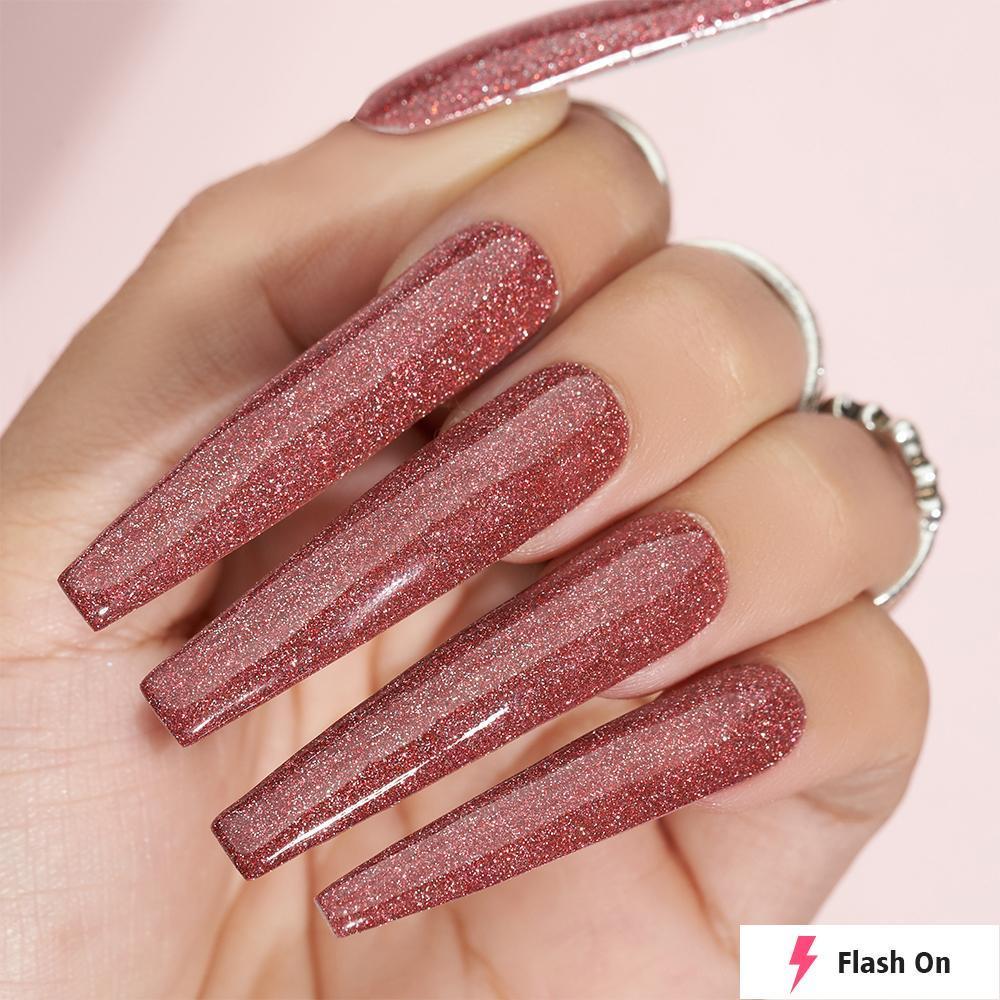 LAVIS Diamond Flash Glitter DF04 - Acrylic & Dip Powder 1.5 oz - DTK Nail Supply