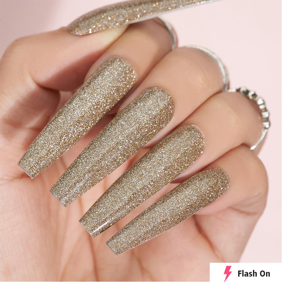 LAVIS Diamond Flash Glitter DF05 - Acrylic & Dip Powder 1.5 oz - DTK Nail Supply