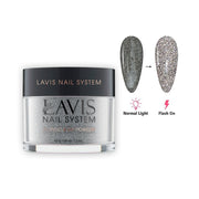 LAVIS Diamond Flash Glitter DF07 - Acrylic & Dip Powder 1.5 oz - DTK Nail Supply
