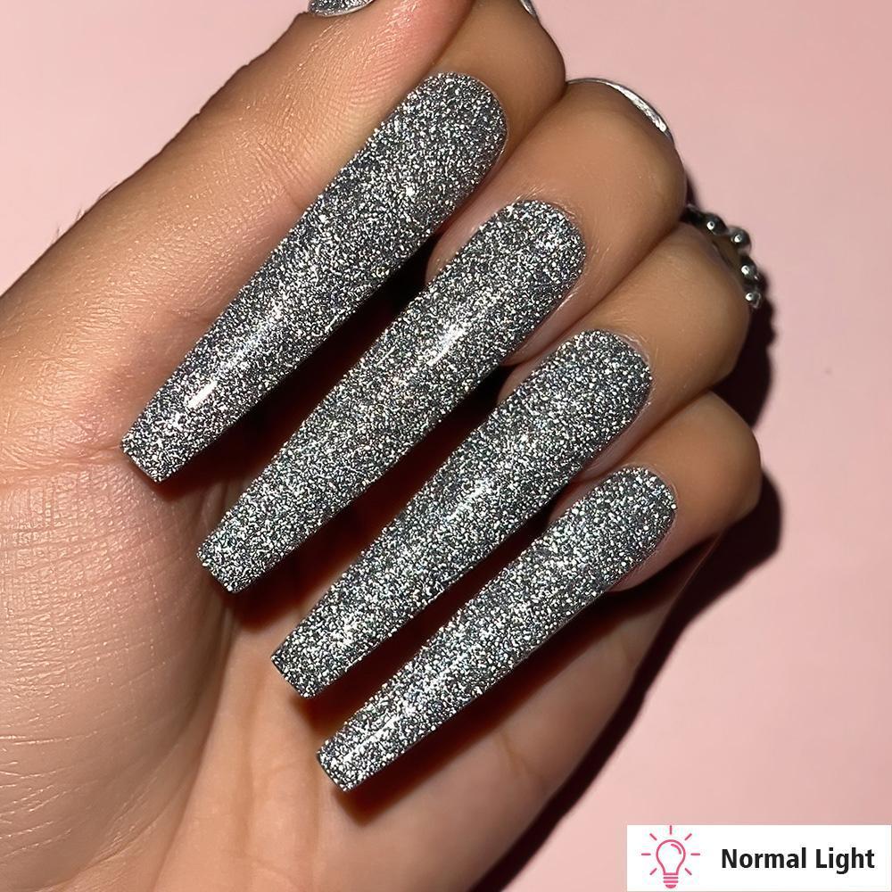 LAVIS Diamond Flash Glitter DF07 - Acrylic & Dip Powder 1.5 oz - DTK Nail Supply