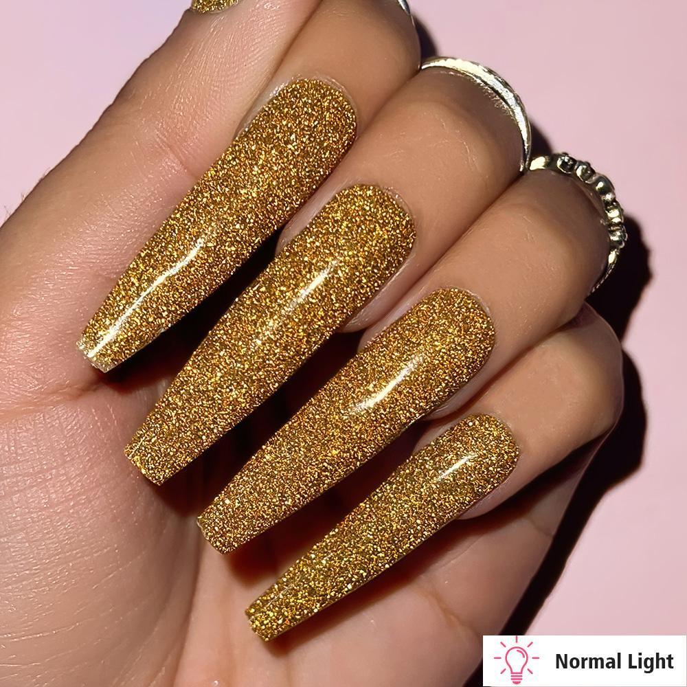 LAVIS Diamond Flash Glitter DF08 - Acrylic & Dip Powder 1.5 oz - DTK Nail Supply