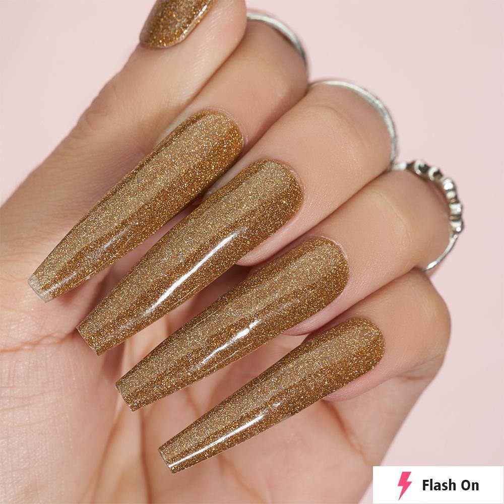 LAVIS Diamond Flash Glitter DF08 - Acrylic & Dip Powder 1.5 oz - DTK Nail Supply