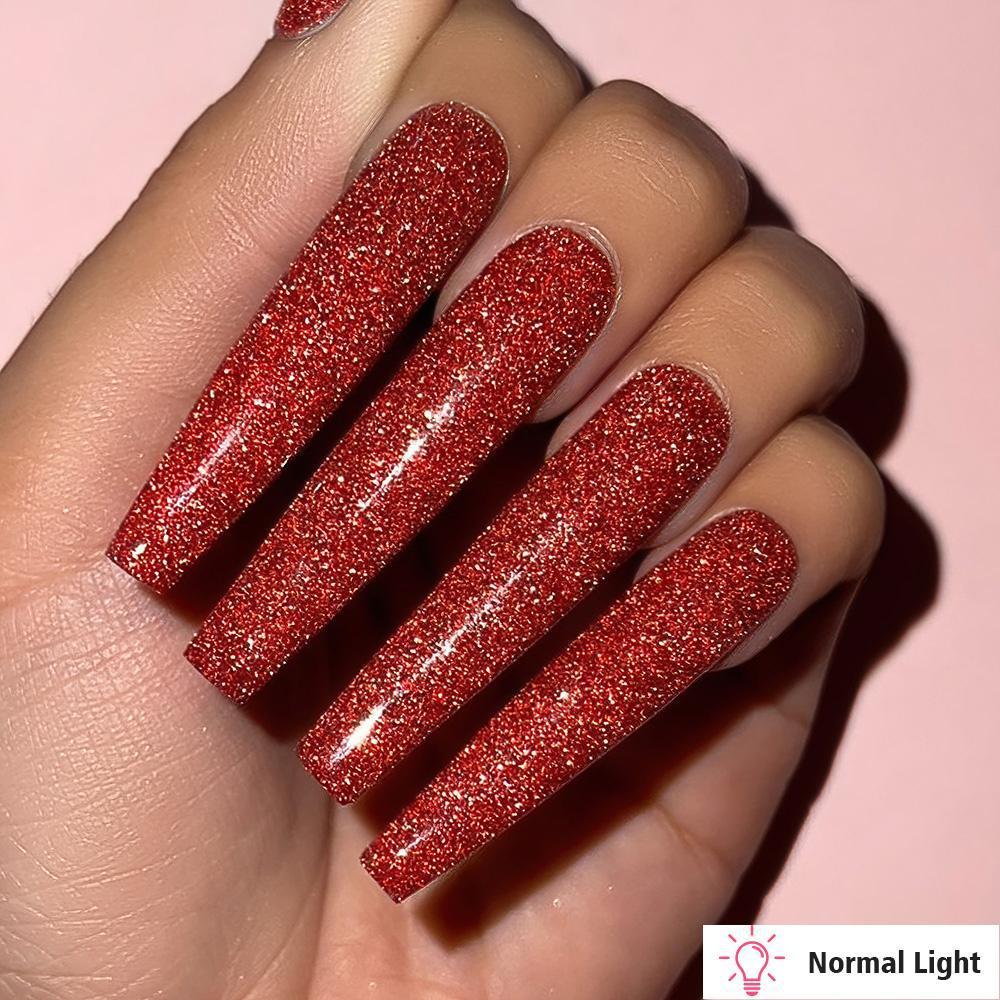 LAVIS Diamond Flash Glitter DF10 - Acrylic & Dip Powder 1.5 oz - DTK Nail Supply