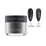 LAVIS Diamond Flash Glitter DF12 - Acrylic & Dip Powder 1.5 oz - DTK Nail Supply