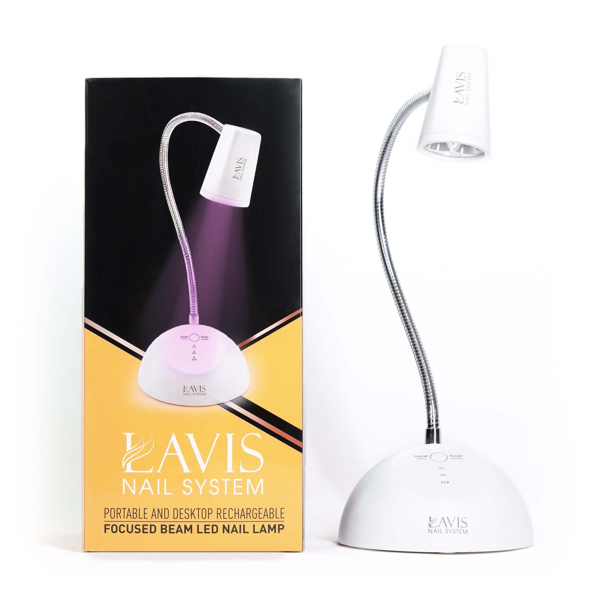 LAVIS Focus UV Lamp for Soft Gel - DTK Nail Supply