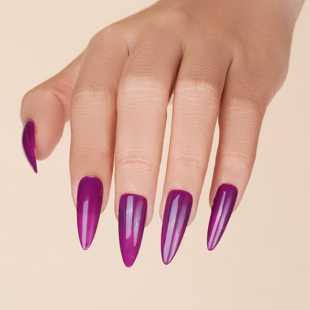 Lavis Gel Nail Polish Duo - 049 Royal Sugarplum - DTK Nail Supply