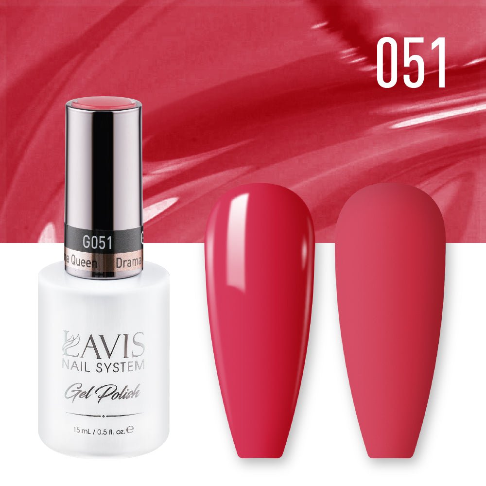 Lavis Gel Nail Polish Duo - 051 Drama Queen - DTK Nail Supply