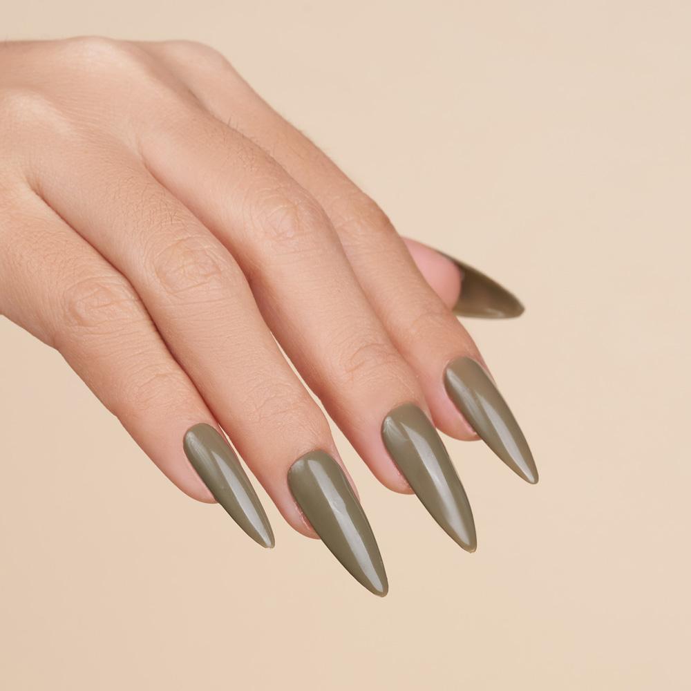 Lavis Gel Nail Polish Duo - 053 Dark Khaki - DTK Nail Supply
