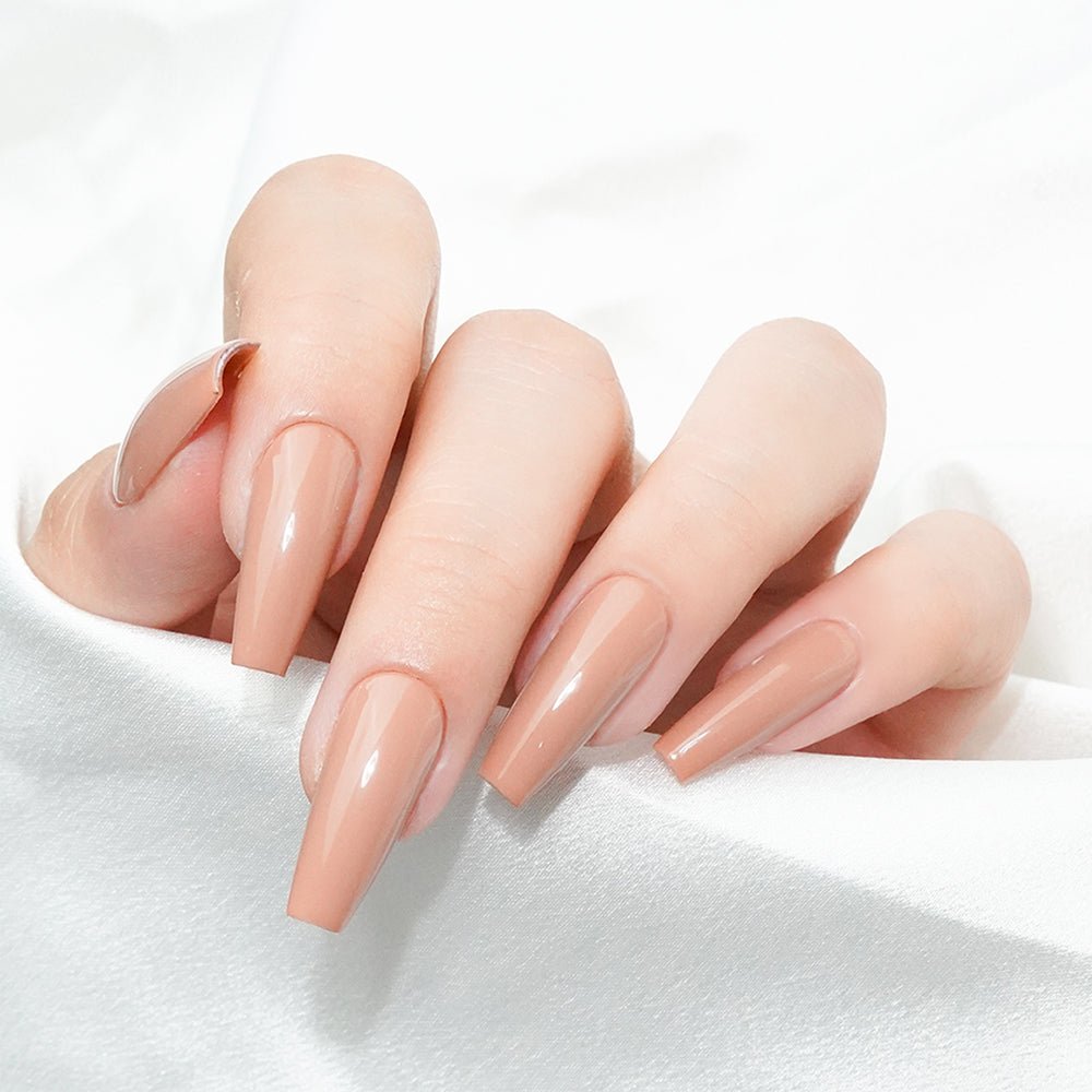 Lavis Gel Nail Polish Duo - 069 Cocoa Brown - DTK Nail Supply