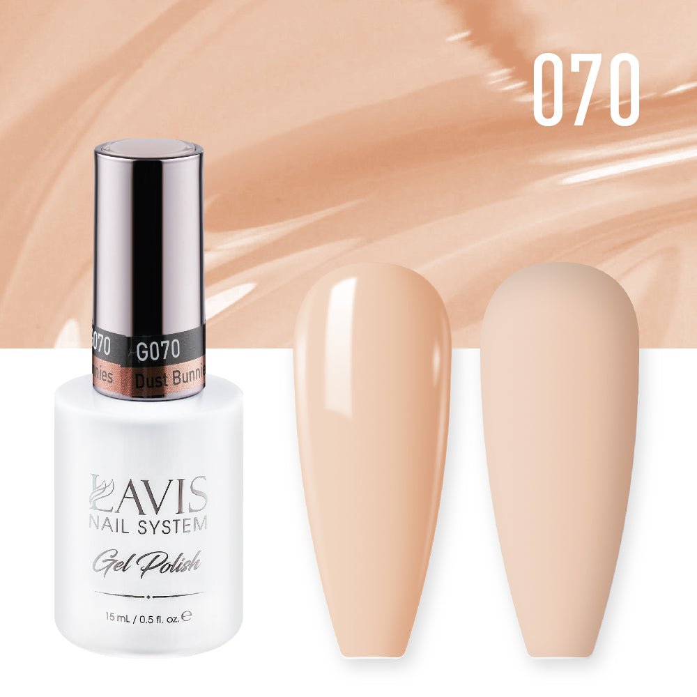 Lavis Gel Nail Polish Duo - 070 Dust Bunnies - DTK Nail Supply