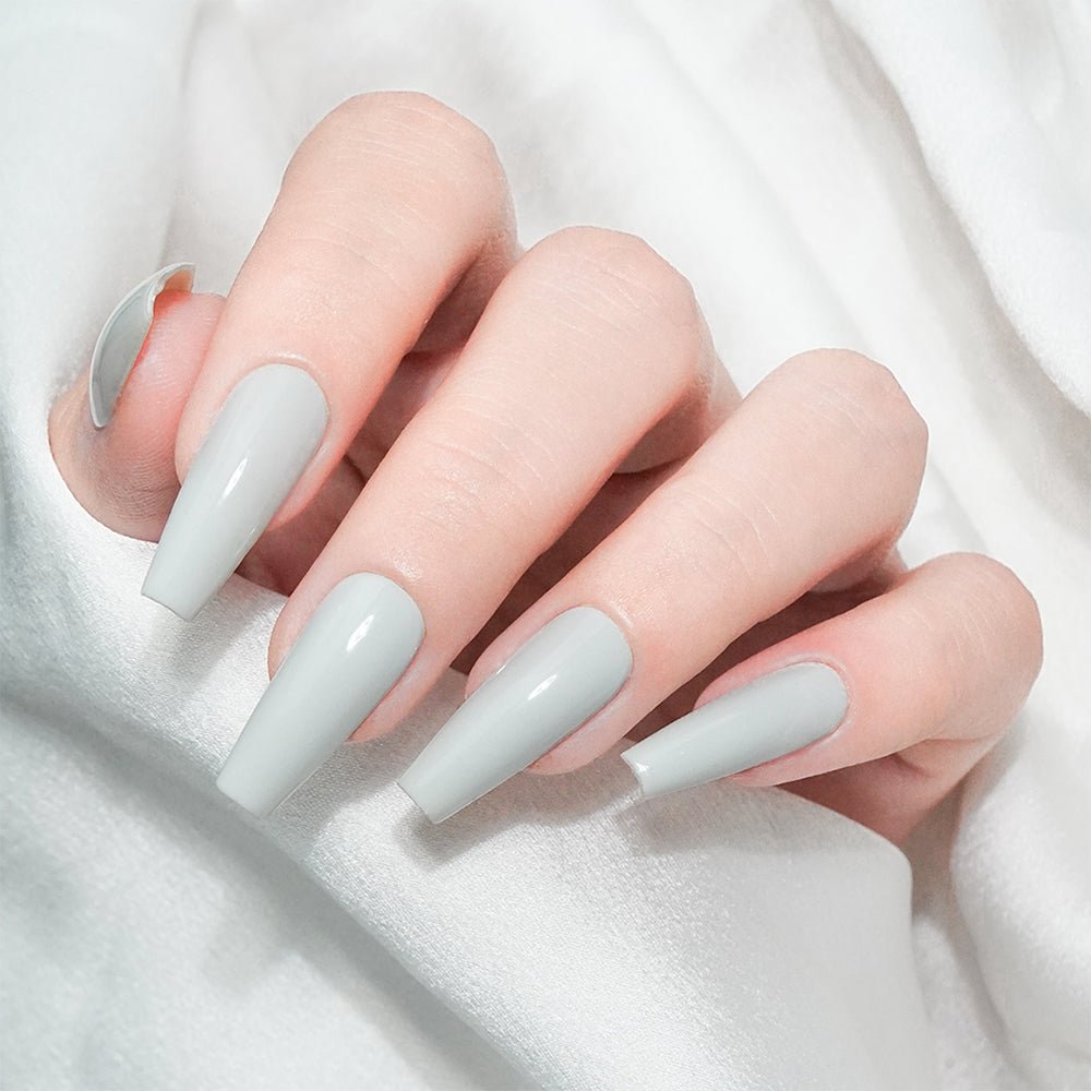 Lavis Gel Nail Polish Duo - 075 Cloudy Gray - DTK Nail Supply