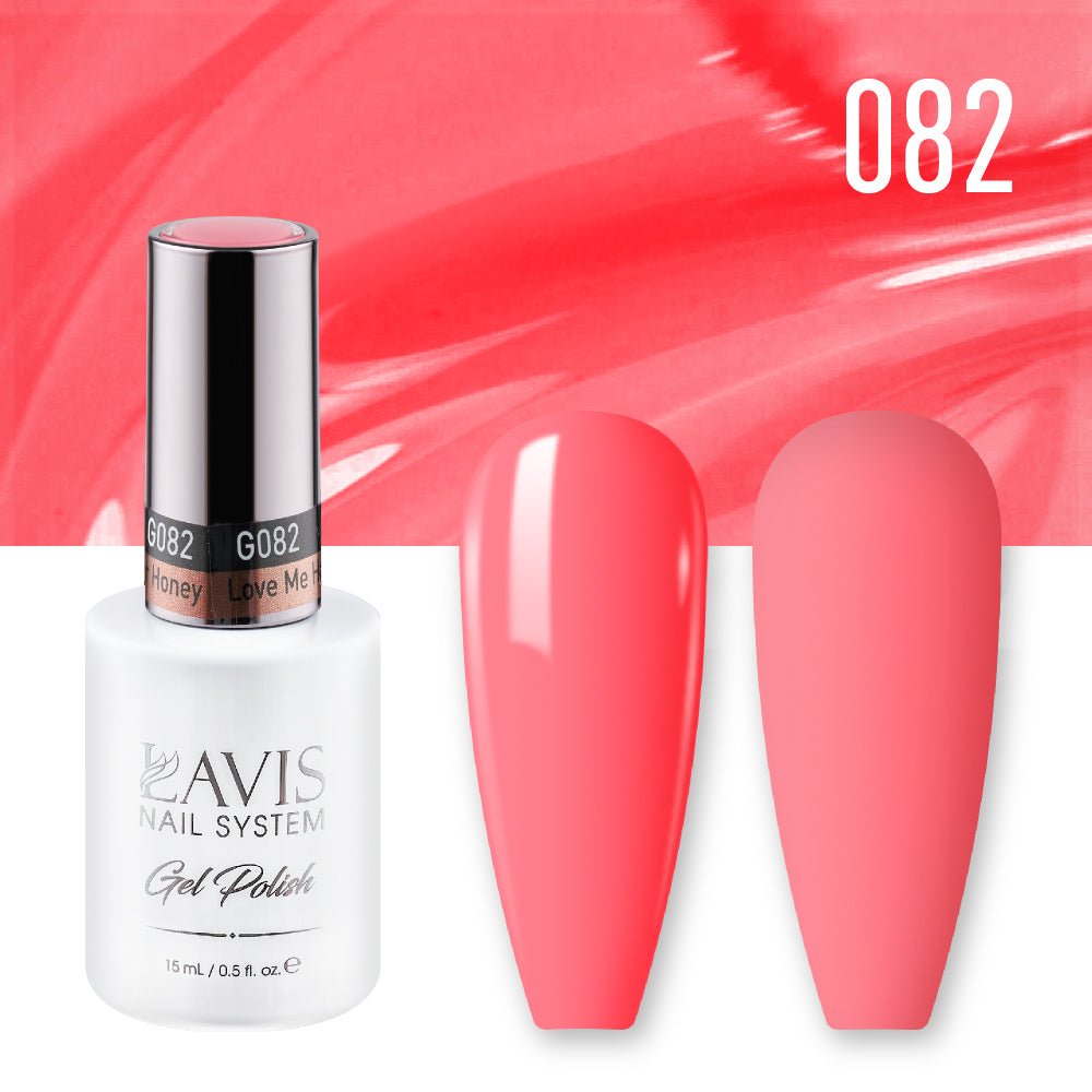 Lavis Gel Nail Polish Duo - 082 Love Me Harder Honey - DTK Nail Supply