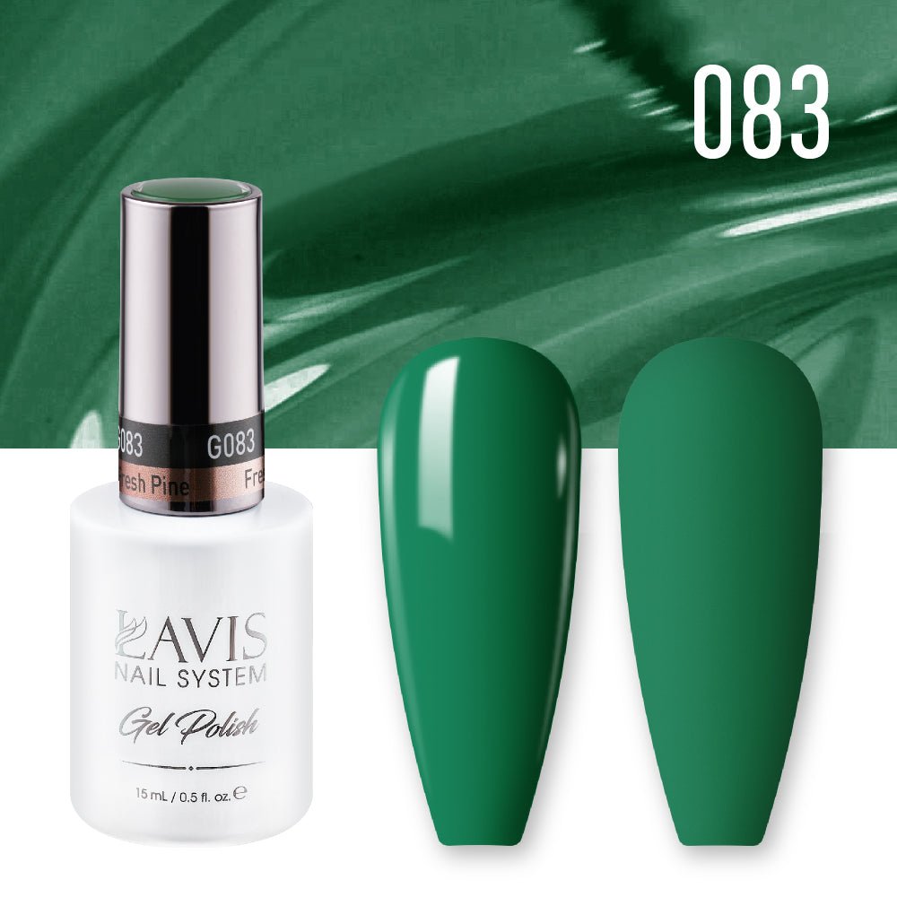 Lavis Gel Nail Polish Duo - 083 Fresh Pine - DTK Nail Supply